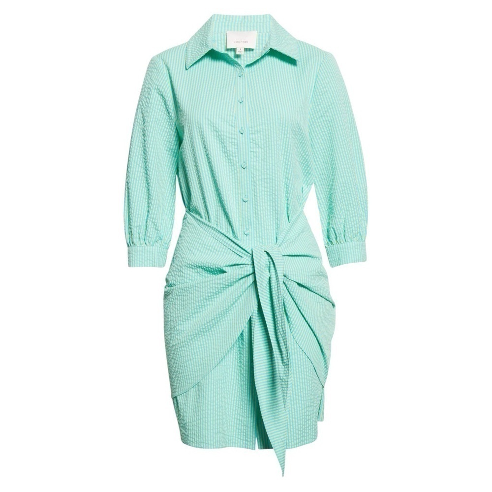 NWT Cinq à Sept Striped Gaby Women's Dress Size 4